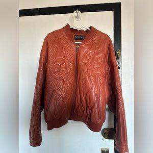 Pelle Pelle Marc Buchanan Leather Bomber Jacket